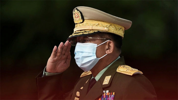 মায়ানমারে সেনাশাসন জারি