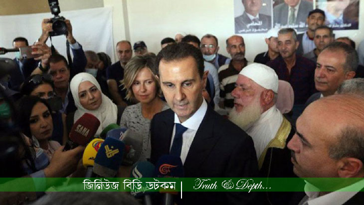 সিরিয়ার প্রেসিডেন্ট বাশার আল আসাদ