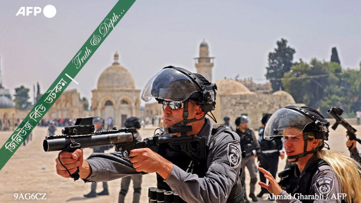 আল-আকসায় আবারও হামলা