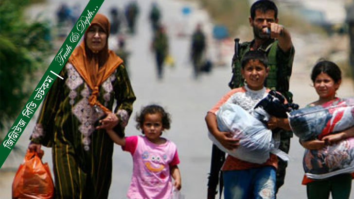 ভিটেমাটি হারিয়ে শরণার্থী ১ কোটি ৪০ লাখ ফিলিস্তিনি