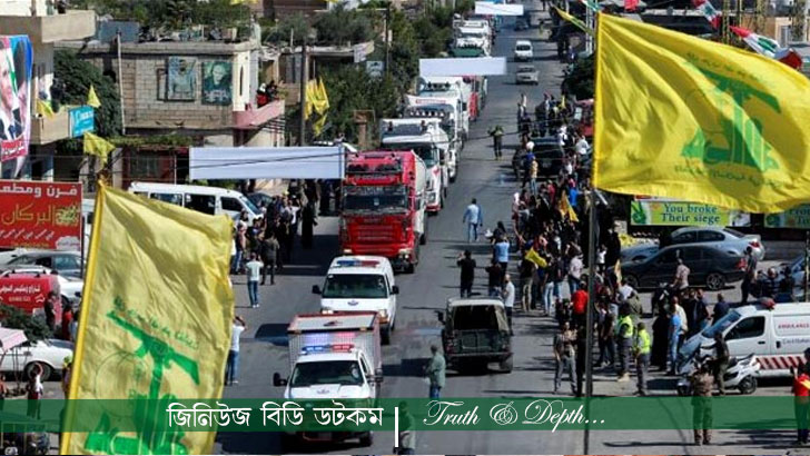 কটে জর্জরিত লেবাননে ইরানি তেল আনলো হিজবুল্লাহ